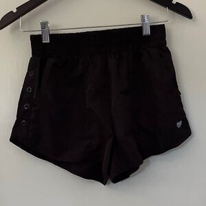 Black Exercise Shorts